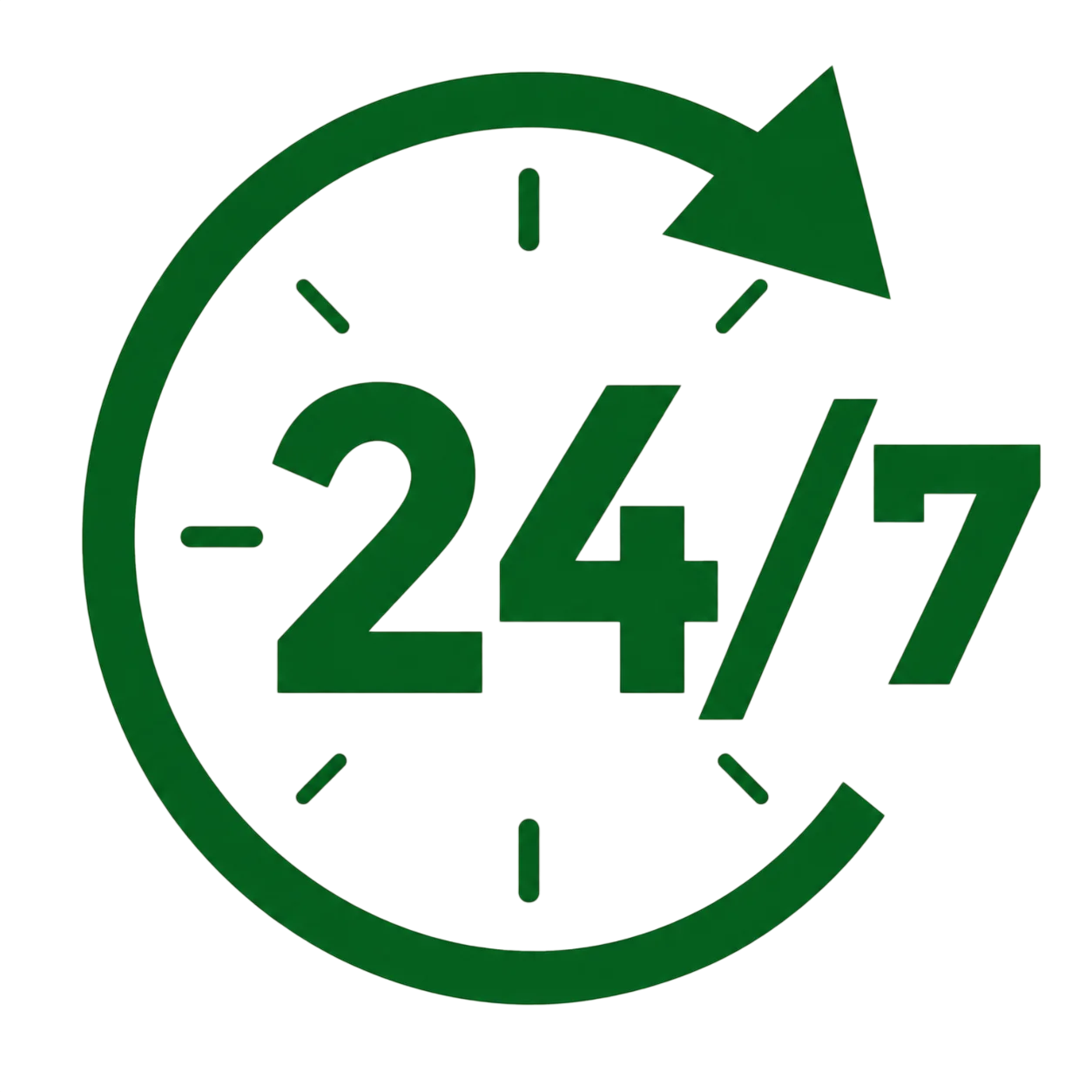 24 HOUR seven days sign shop london logo 1