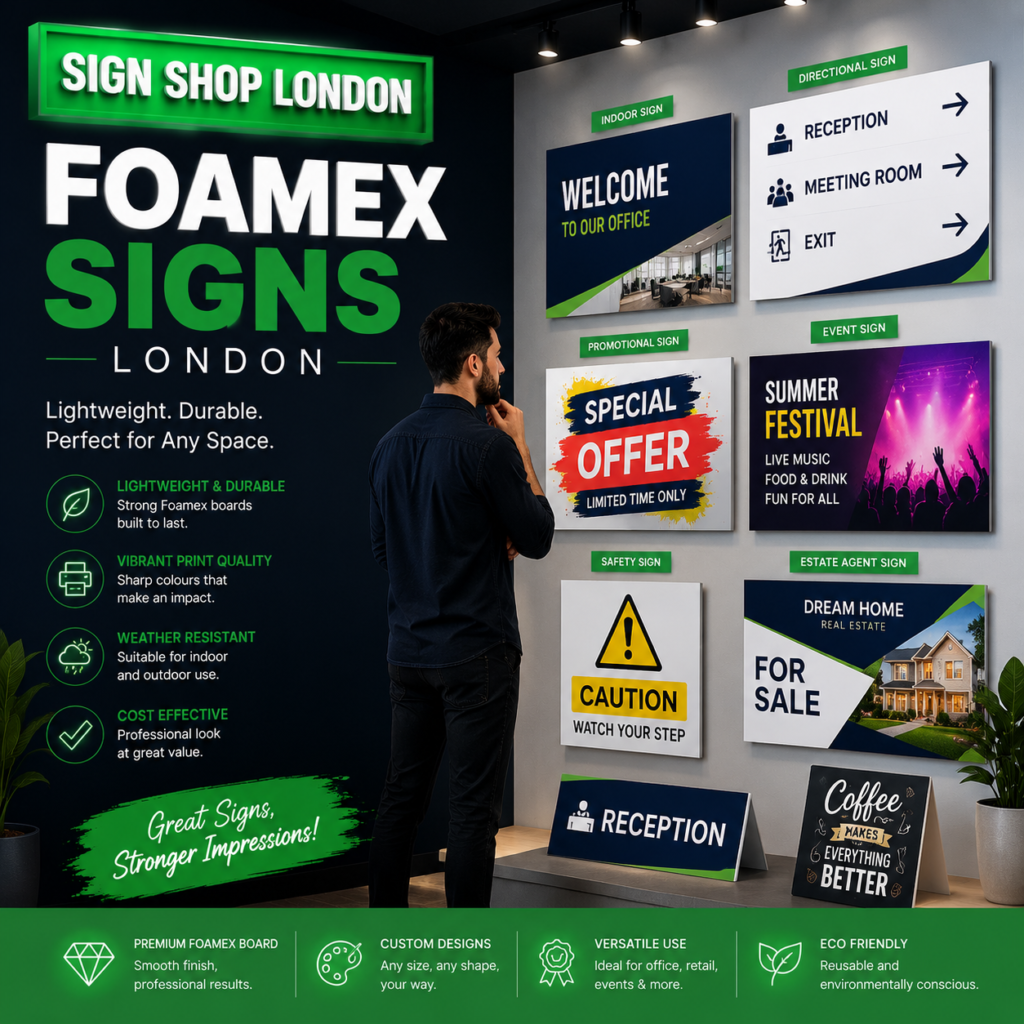Foamex signs London