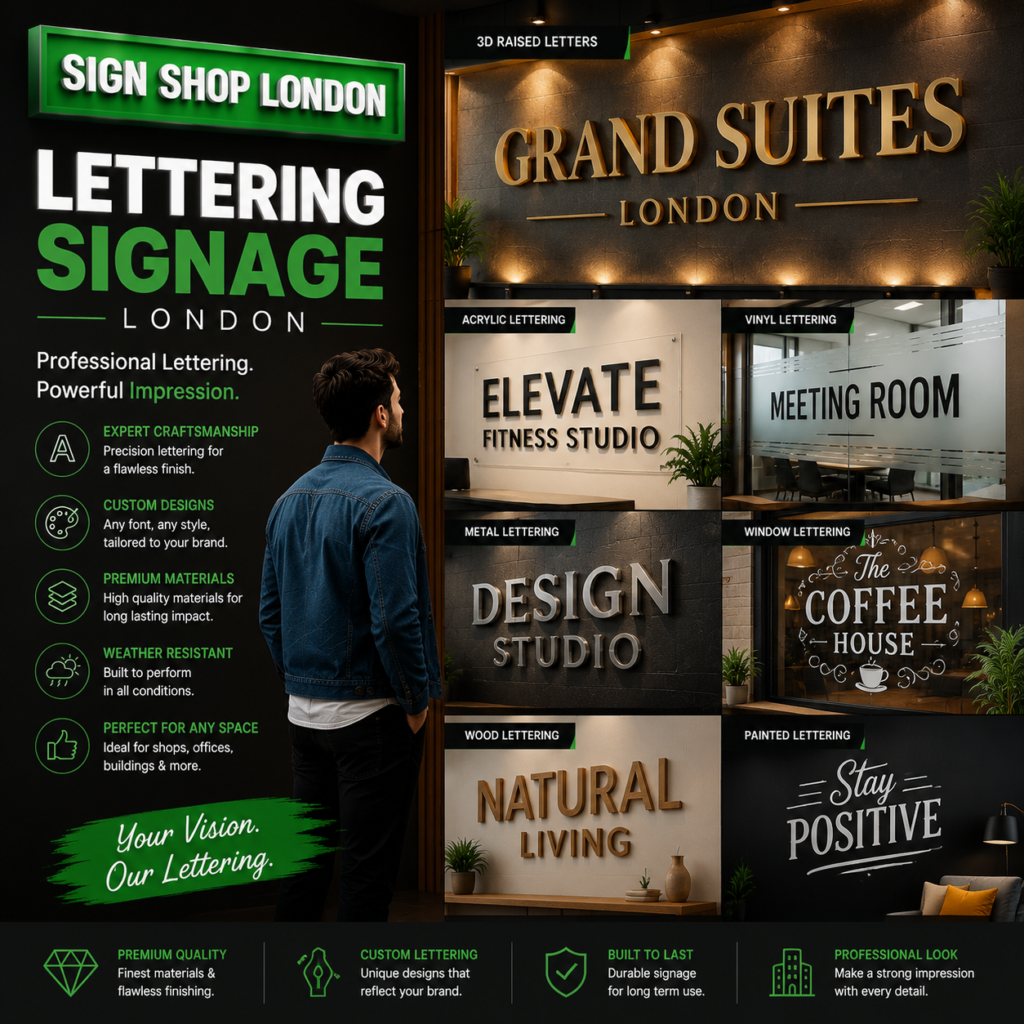 Lettering Signage London