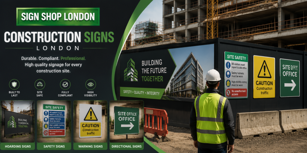Construction Signs London