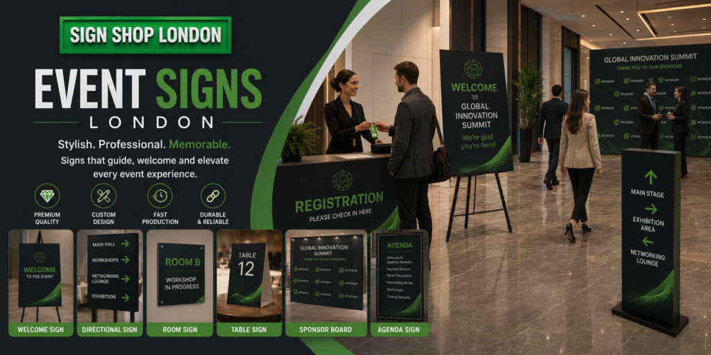 Event Signs London