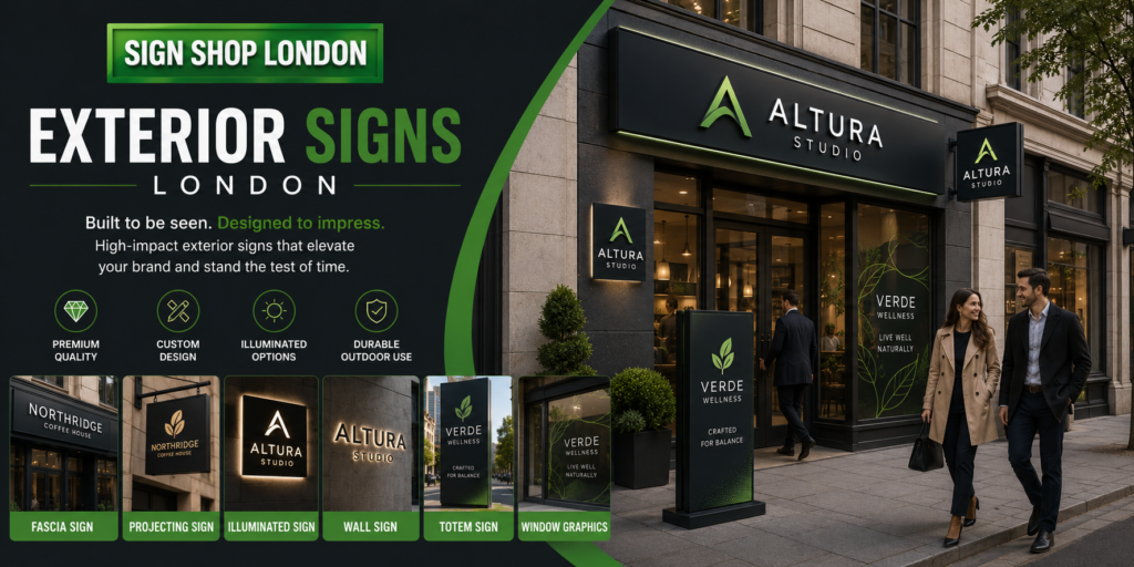 Exterior Signs London
