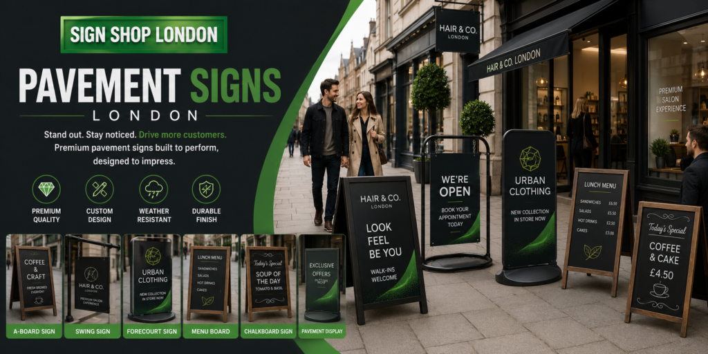 Pavement Signs London