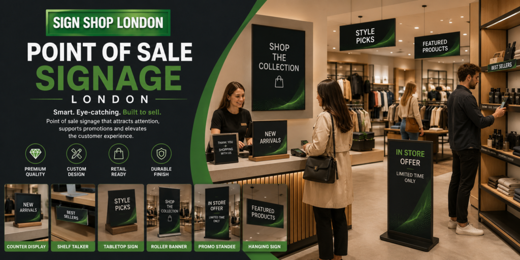 Point of Sale Signage London