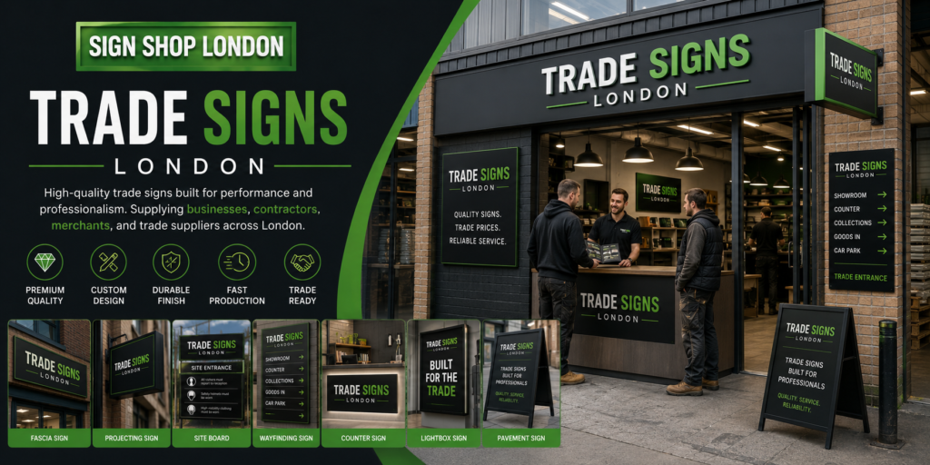 Trade Signs London