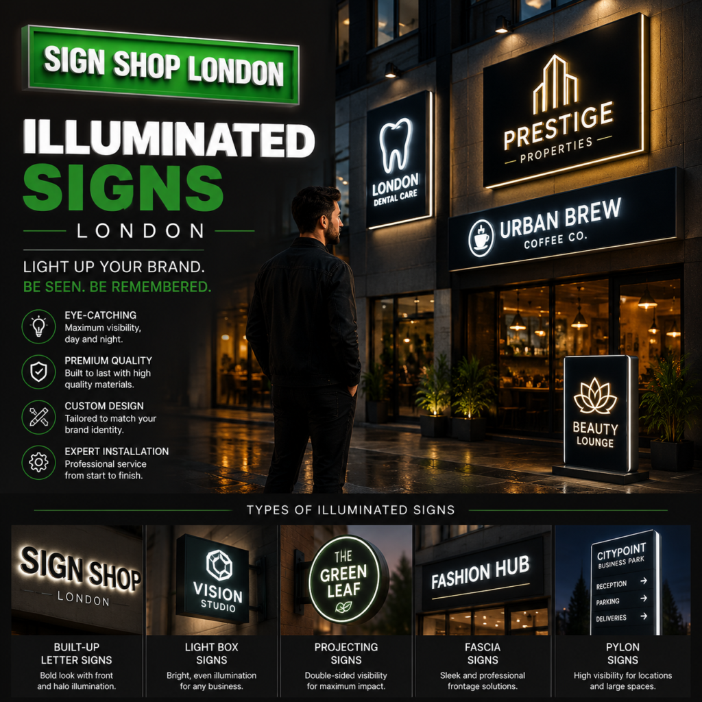 Illuminated Signs London